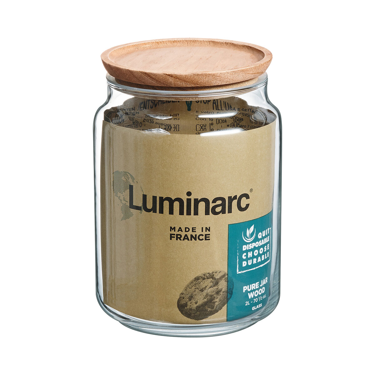 Stiklainis Luminarc Pav Skaidrus stiklas (2 L) (6 vnt.)